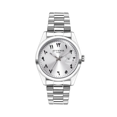 Show details for Juvenis Men's Stainless Steel Analog Watch JVA0095K Picture of Juvenis Men's Stainless Steel Analog Watch JVA0095K