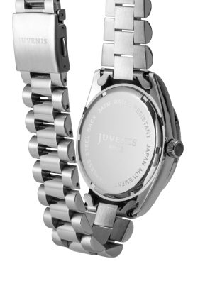 Juvenis Stainless Steel Analog Watch Silver Band